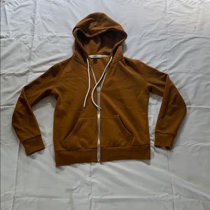 Dark orange jacket
